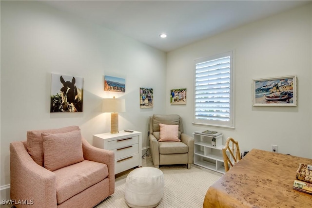 9373 Aviano Dr, Fort Myers, FL 33913 - living area featuring recessed lighting and baseboards