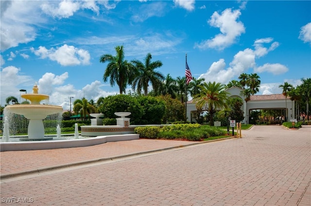 20408 Foxworth Cir, Estero, FL 33928 - view of community featuring curved driveway