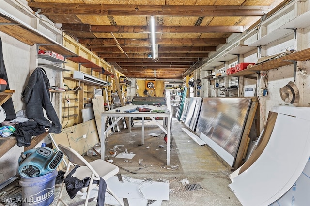 4411 Rose St, Valrico, FL 33596 - miscellaneous room featuring a workshop area