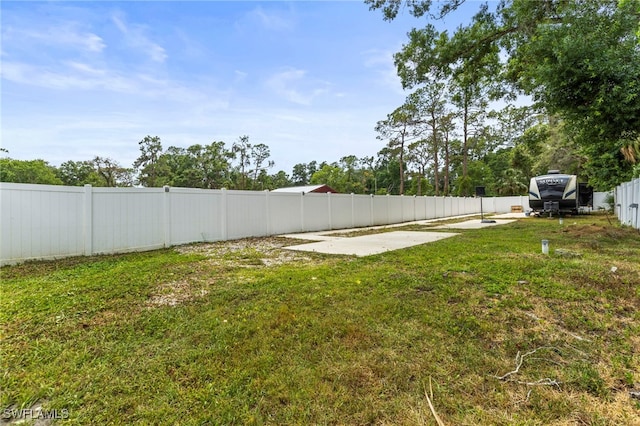 4411 Rose St, Valrico, FL 33596 - view of yard with a patio