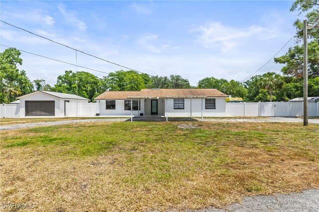 4411 Rose St, Valrico, FL 33596 - single story home with a garage and driveway