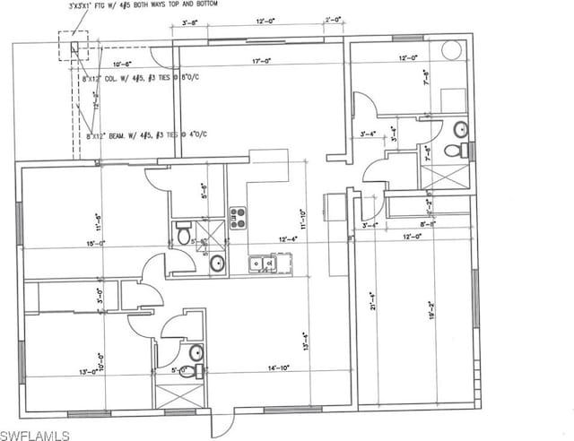 2823 Janet St, Matlacha, FL 33993 - view of property floor plan