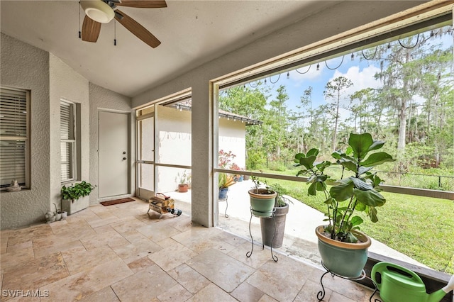3570 43rd Ave NE, Naples, FL 34120 - sunroom featuring plenty of natural light and vaulted ceiling