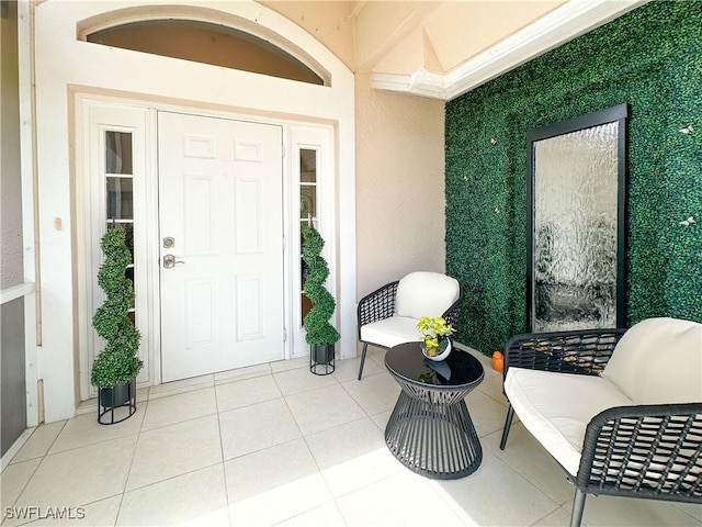 3790 35th Ave NE, Naples, FL 34120 - entrance to property with stucco siding