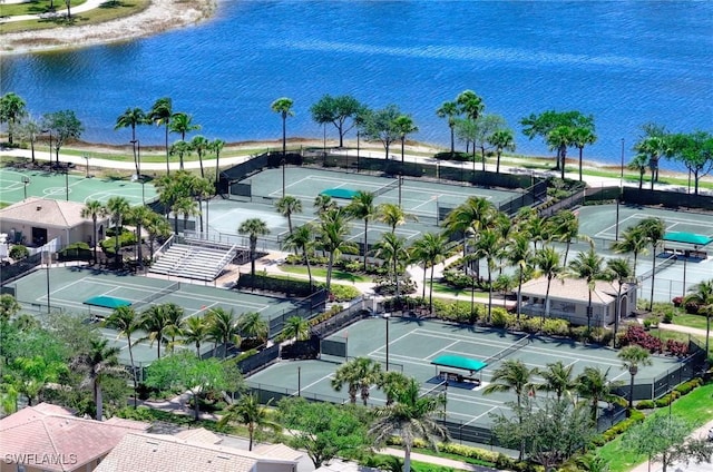8661 Querce Ct, Naples, FL 34114 - bird's eye view of a large body of water