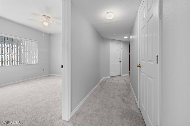 27075 Matheson Ave Unit 105, Bonita Springs, FL 34135 - corridor featuring carpet, baseboards, and recessed lighting