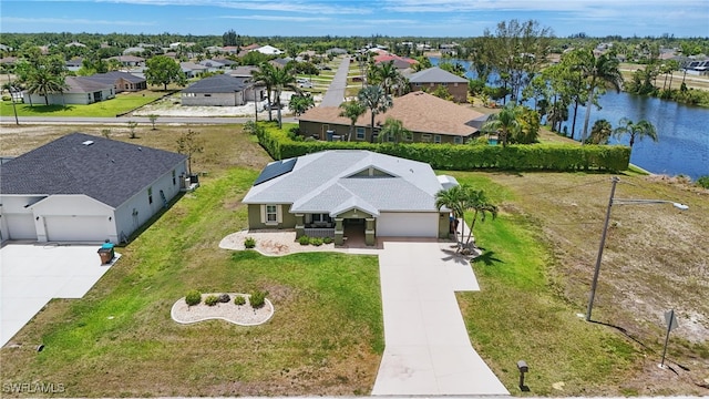 2500 El Dorado Blvd N, Cape Coral, FL 33993 - aerial perspective of suburban area with a large body of water