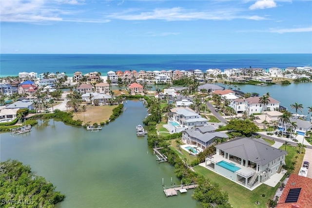 26906 Mclaughlin Blvd, Bonita Springs, FL 34134 - aerial perspective of suburban area featuring a nearby body of water