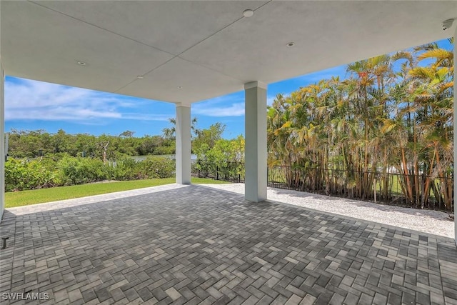 26906 Mclaughlin Blvd, Bonita Springs, FL 34134 - view of patio with fence