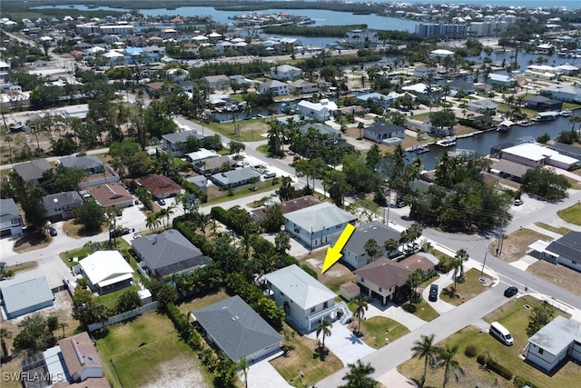 4471 Mariner Rd, Bonita Springs, FL 34134 - aerial overview of property's location with nearby suburban area and a large body of water