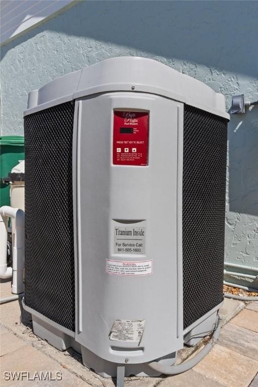exterior view of cooling unit