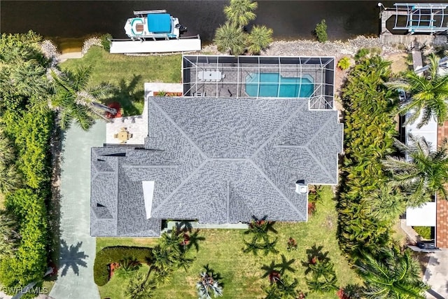 27150 Mora Rd, Bonita Springs, FL 34135 - aerial view of property and surrounding area featuring a pool