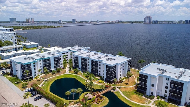 3460 N Key Dr Unit 210, North Fort Myers, FL 33903 - view of urban area featuring a large body of water and apartment complex