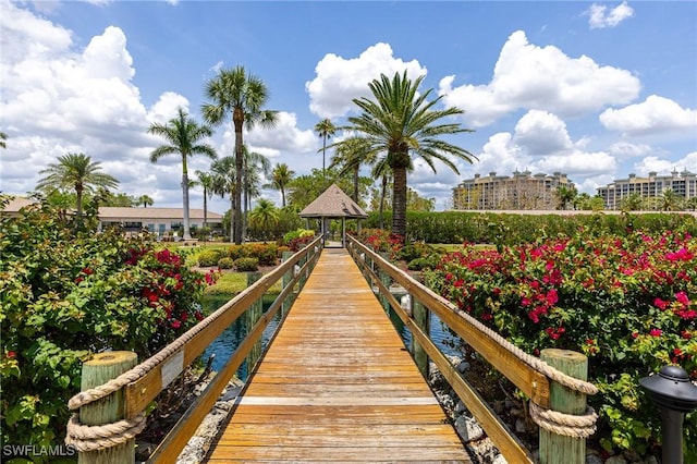 3460 N Key Dr Unit 210, North Fort Myers, FL 33903 - surrounding community with a gazebo