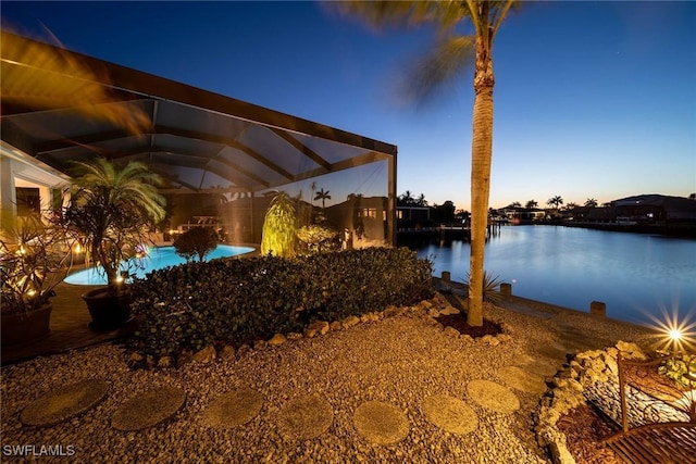 170 June Ct, Marco Island, FL 34145 - view of patio featuring a water view