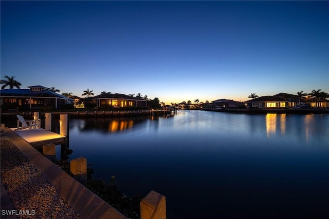 170 June Ct, Marco Island, FL 34145 - water view with a boat dock