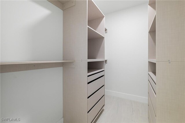 3201 18th St W, Lehigh Acres, FL 33971 - walk in closet featuring light wood finished floors