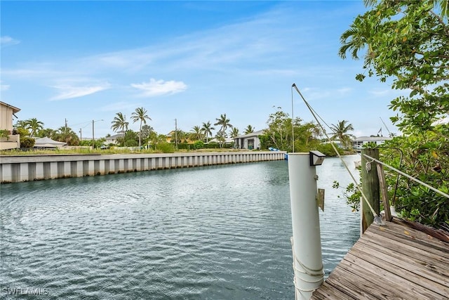 3261 Lakeview Dr, Naples, FL 34112 - dock area with a water view