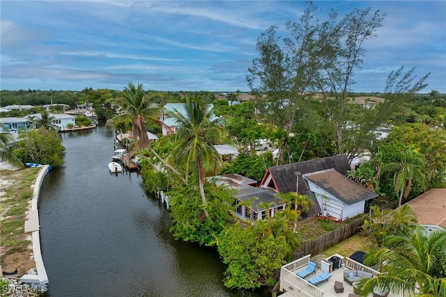 3261 Lakeview Dr, Naples, FL 34112 - aerial view of residential area with a large body of water
