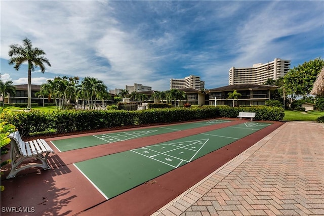 525 Seaview Ct Unit M1, Marco Island, FL 34145 - view of property's community with shuffleboard