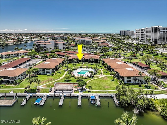 525 Seaview Ct Unit M1, Marco Island, FL 34145 - aerial view of a nearby body of water