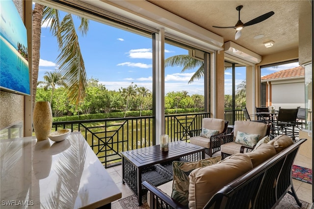 10692 Mirasol Dr Unit 1004, Miromar Lakes, FL 33913 - view of sunroom / solarium