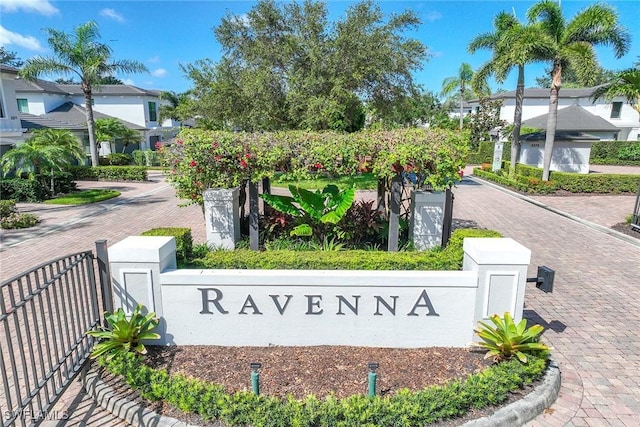 2432 Ravenna Blvd Unit 4, Naples, FL 34109 - view of community sign