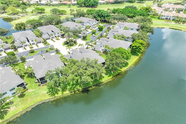 2432 Ravenna Blvd Unit 4, Naples, FL 34109 - aerial overview of property's location featuring nearby suburban area and a large body of water