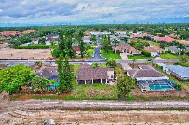 24979 Paradise Rd, Bonita Springs, FL 34135 - aerial perspective of suburban area