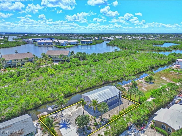 8161 Moyer Ln, Bokeelia, FL 33922 - drone / aerial view of a large body of water