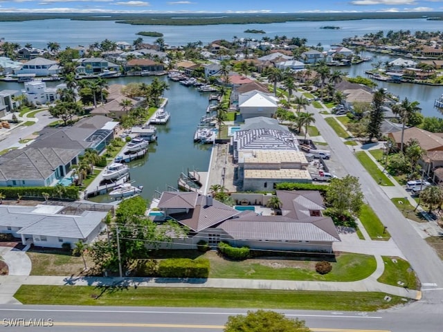 622 Bimini Ave, Marco Island, FL 34145 - aerial perspective of suburban area with a large body of water