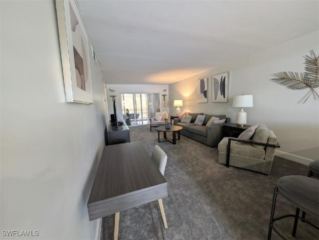 2111 Barkeley Ln Unit 13, Fort Myers, FL 33907 - view of carpeted living area