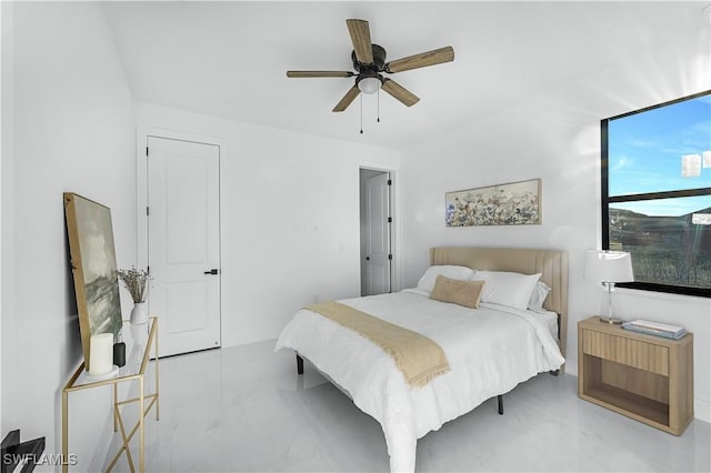 2721 NW 10th Ter, Cape Coral, FL 33993 - bedroom with ceiling fan