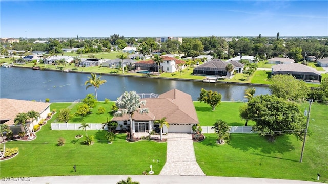 1811 NE 5th Ter, Cape Coral, FL 33909 - aerial perspective of suburban area featuring a nearby body of water