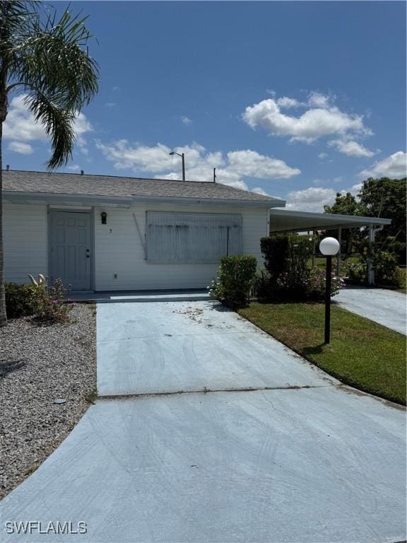 5 Desert Candle Cir, Lehigh Acres, FL 33936 - view of front facade