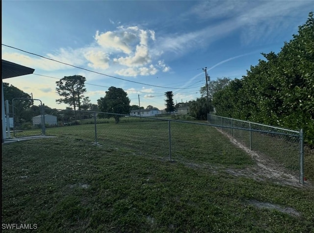 803 Monroe Dr, Lehigh Acres, FL 33936 - view of yard