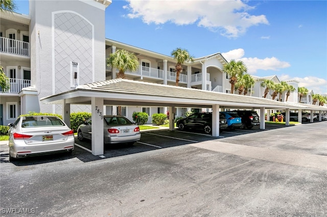7839 Regal Heron Cir Unit 205, Naples, FL 34104 - view of covered parking lot