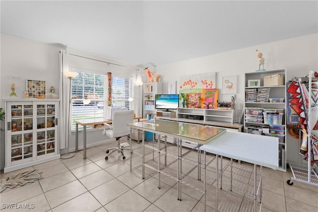 12839 Oakpointe Cir, Fort Myers, FL 33912 - tiled office space featuring baseboards