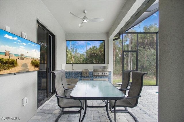 610 25th Ave NW, Naples, FL 34120 - view of sunroom