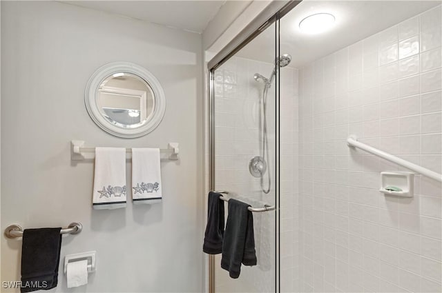 13020 Amberley Ct Unit 301, Bonita Springs, FL 34135 - bathroom with a shower stall