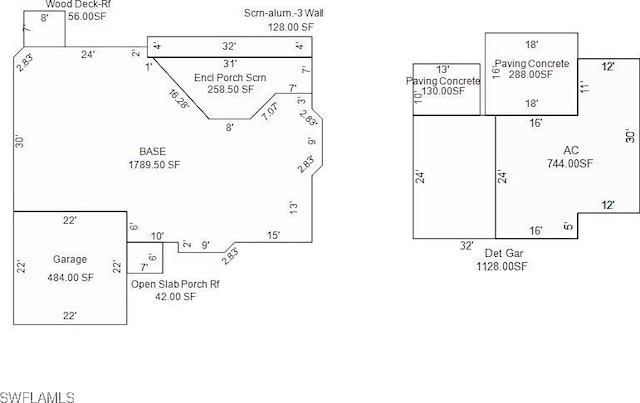 28427 Sabal Palm Dr, Punta Gorda, FL 33982 - floor plan / room layout