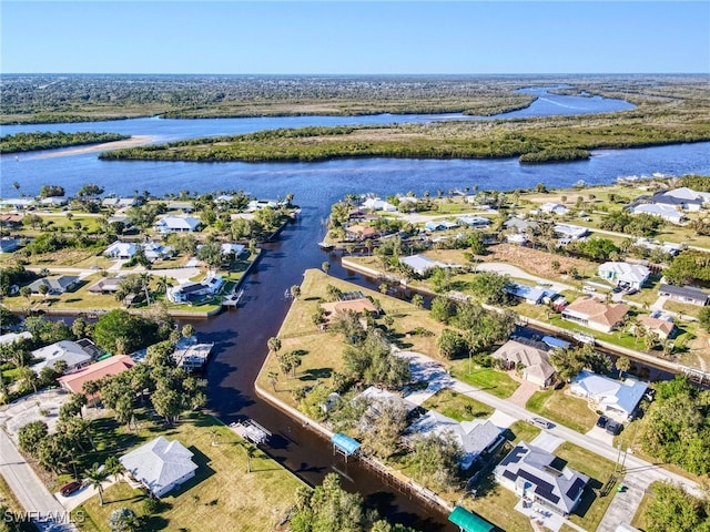 28427 Sabal Palm Dr, Punta Gorda, FL 33982 - aerial overview of property's location with a nearby body of water and nearby suburban area