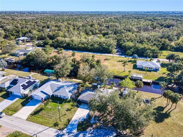 28427 Sabal Palm Dr, Punta Gorda, FL 33982 - aerial view of residential area featuring a heavily wooded area