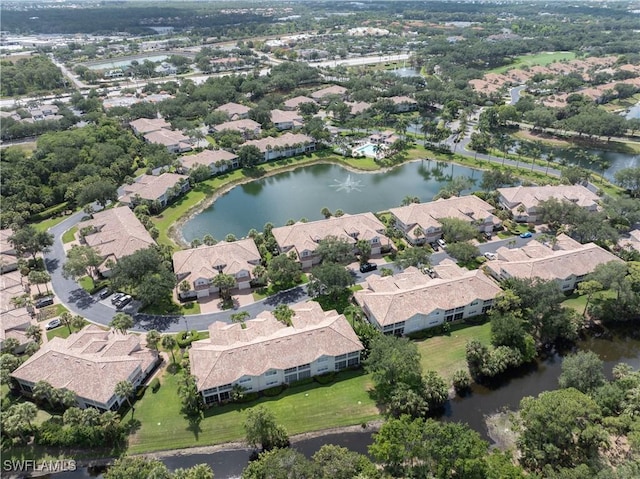 3471 Ballybridge Cir Unit 202, Bonita Springs, FL 34134 - view of property location featuring a large body of water and nearby suburban area