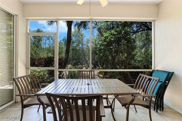 8315 Whisper Trace Way Unit C-102, Naples, FL 34114 - view of sunroom