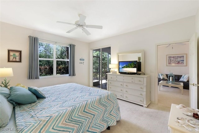 8315 Whisper Trace Way Unit C-102, Naples, FL 34114 - bedroom featuring ceiling fan