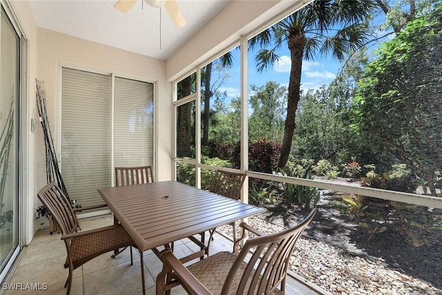 8315 Whisper Trace Way Unit C-102, Naples, FL 34114 - sunroom / solarium with tile patterned floors