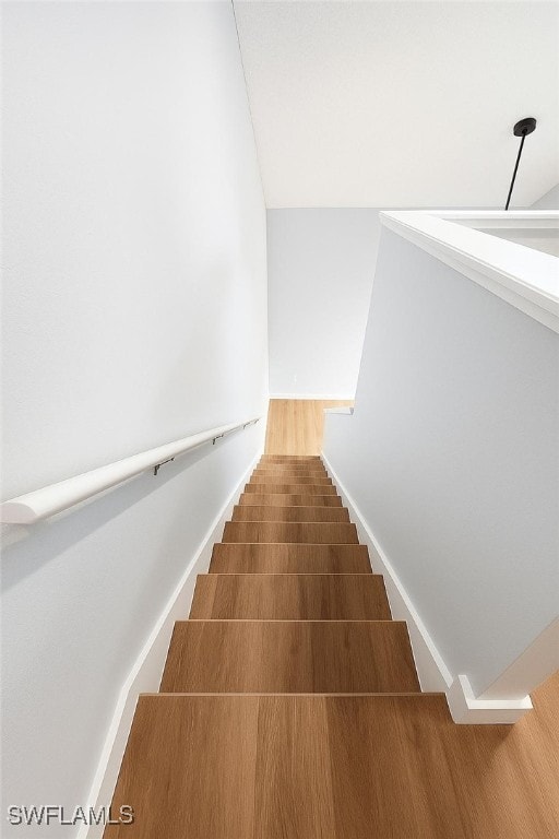 view of staircase
