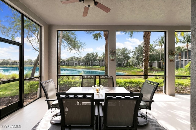 9224 Campanile Cir Unit 103, Naples, FL 34114 - sunroom / solarium with a textured ceiling