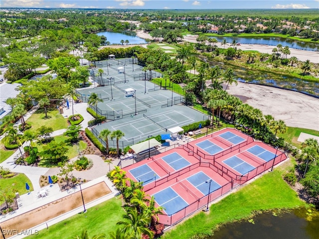 9224 Campanile Cir Unit 103, Naples, FL 34114 - aerial view of residential area featuring a nearby body of water
